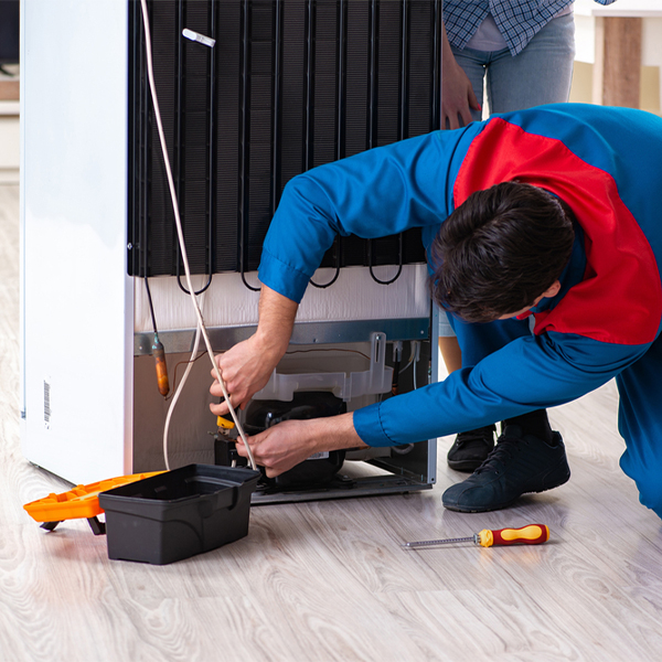 how long does it usually take to repair a refrigerator in North Cleveland TX